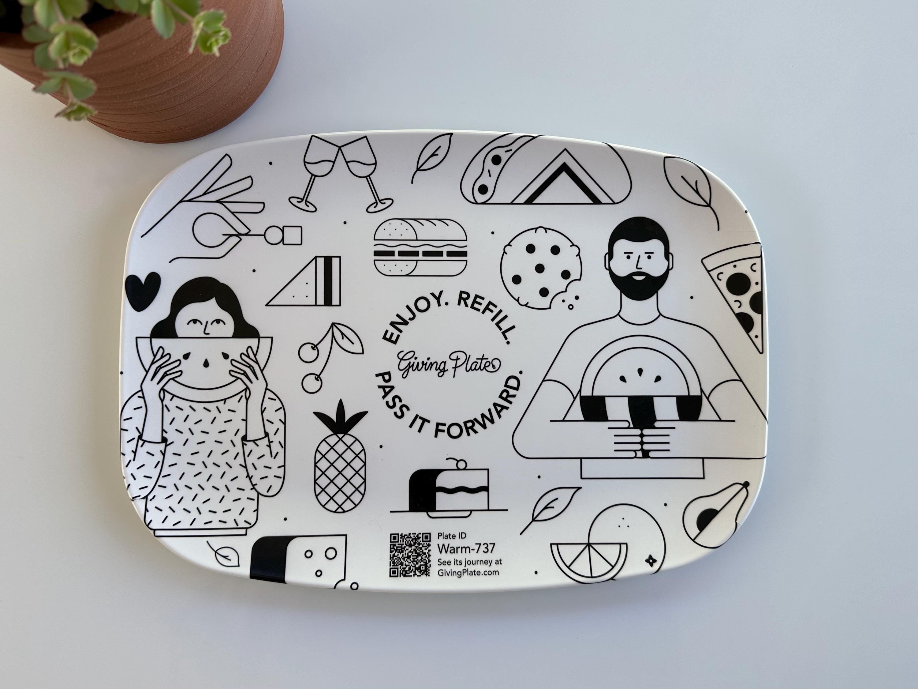 The Original Design Giving Plate